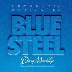 Blue Steel Round Wound 5-String Bass Set - Light